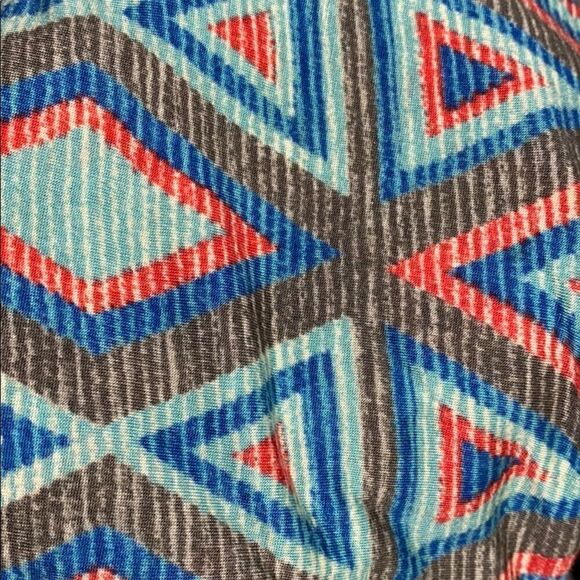 Rubbish Tribal Multi Color Print Tank Top - Picture 3 of 3